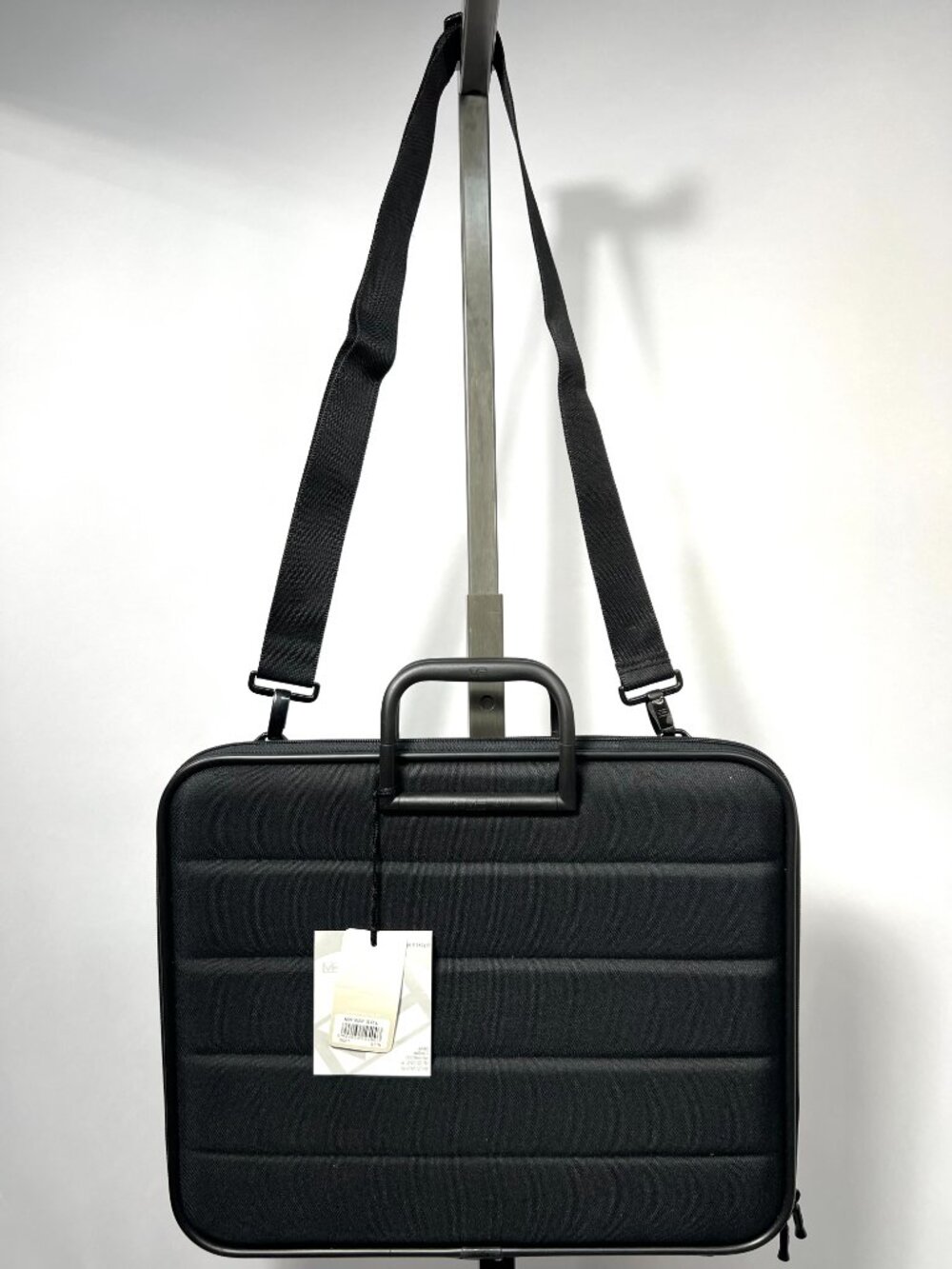 MH Way Soft Briefcase by Makio Hasuike -Black Minimalist Architect Portfolio NWT